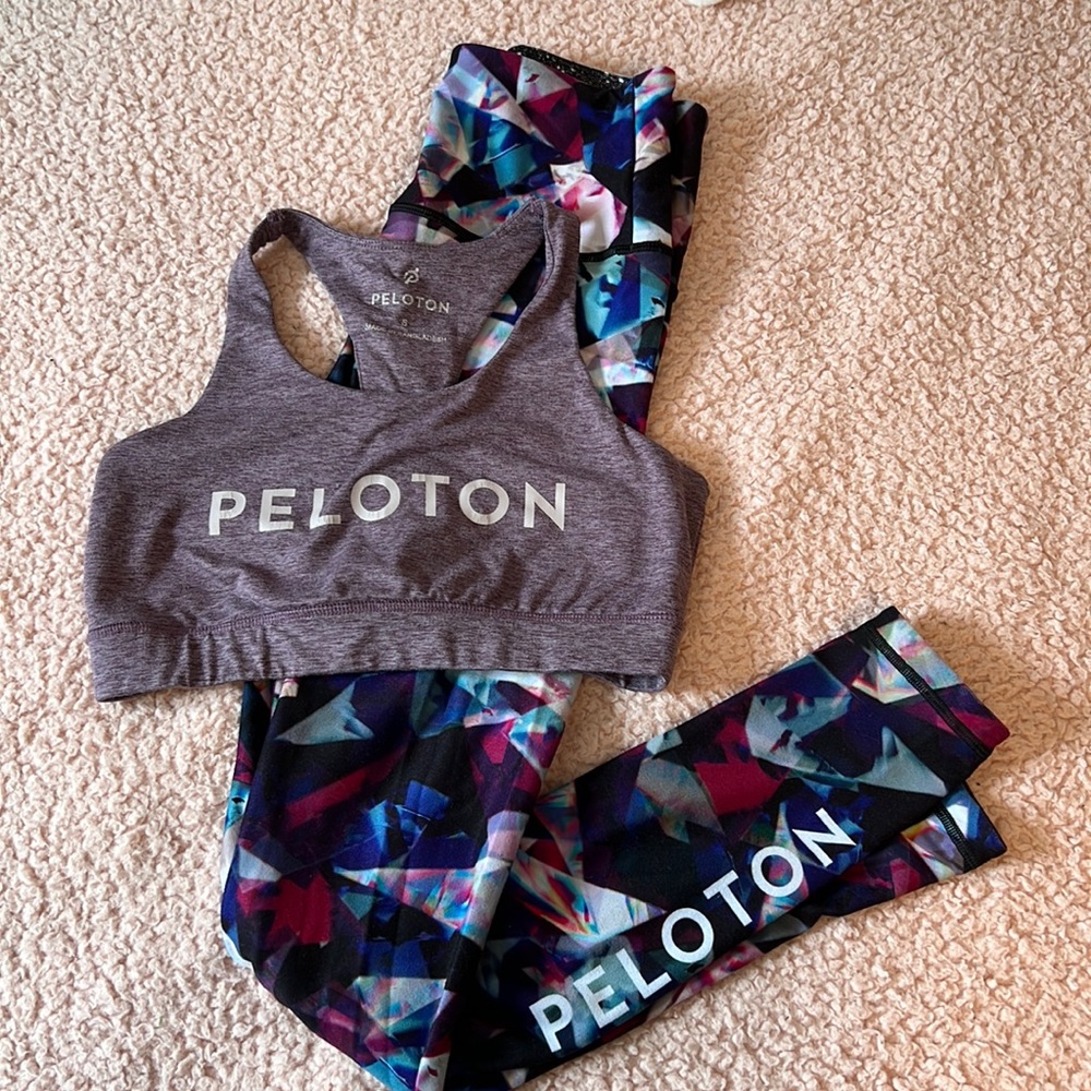 Peloton work out set